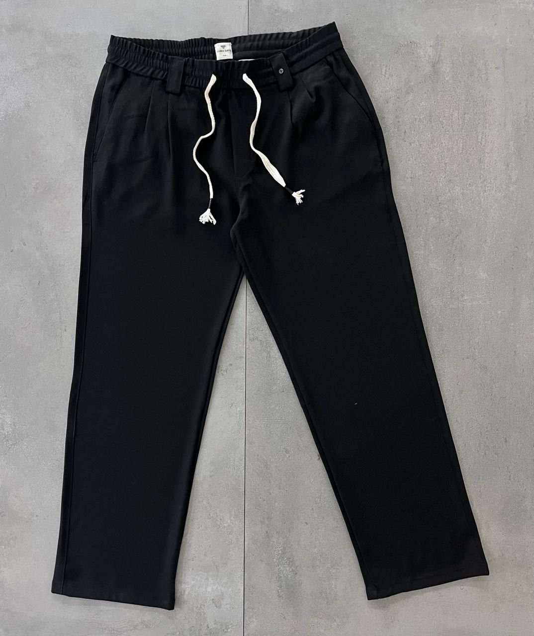 Black Relaxed Fit Pant