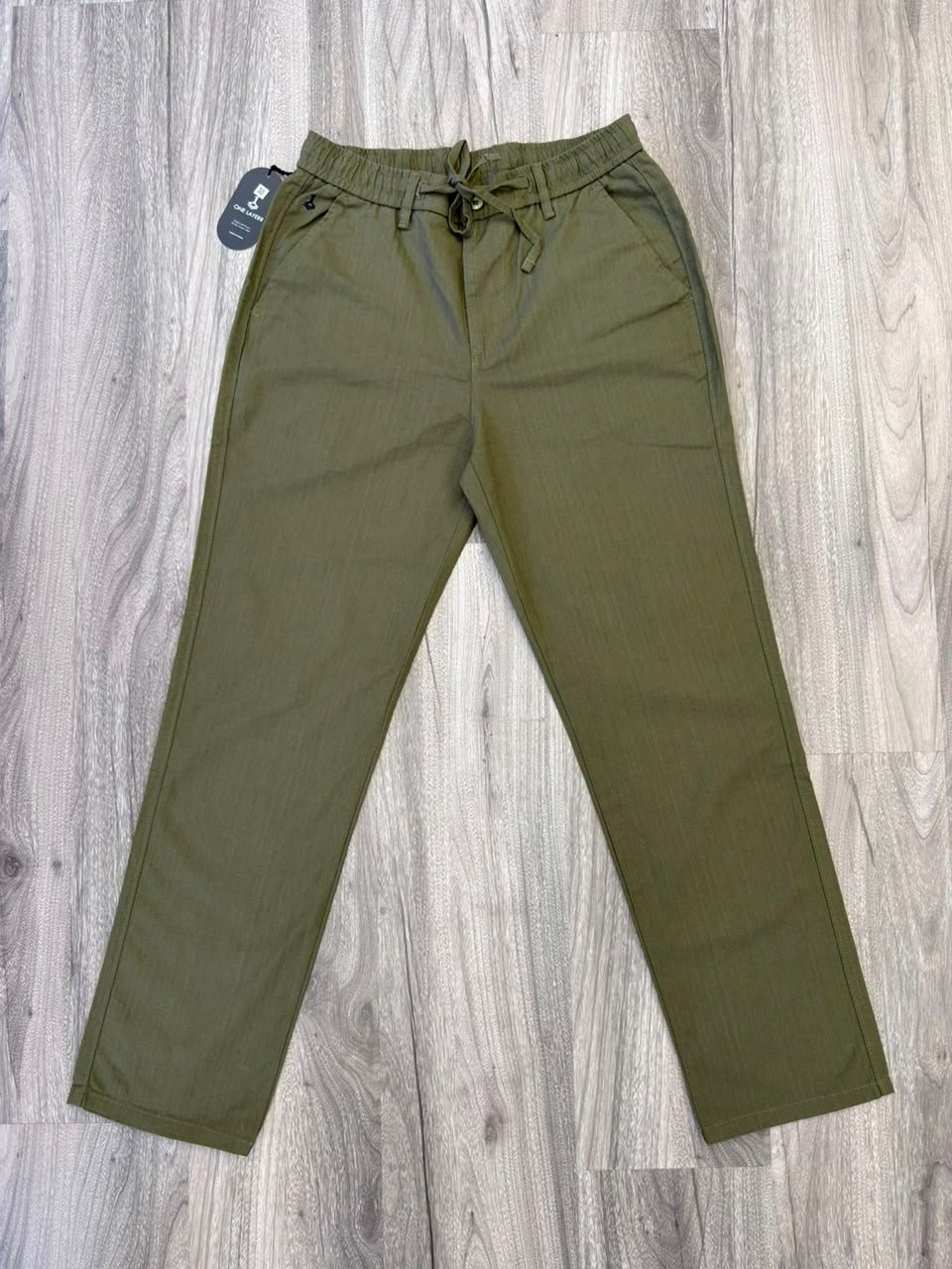 Premium Dark Green Linen Pant (Adithya Birla Mills Fabric)